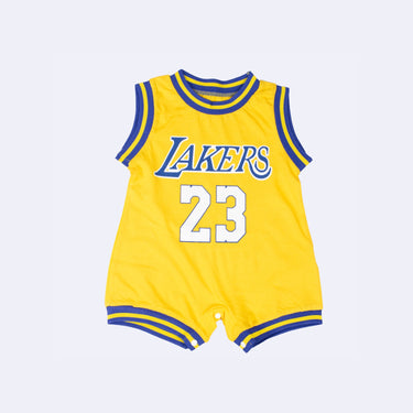 LA Lakers Baby Jersey & Shorts Set – 23 James